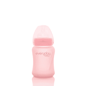 Everyday Baby - Mamadera De Vidrio Healthy 150 Ml Rosado