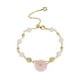 thumbnail image 1 of Elegante Rosa Perlas Pulsera Joyería Decoración Delicada Para Diferentes Edades, 1 of 5