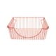 thumbnail image 3 of Canasto De Almacenamiento Apilable Organizador De Despensa Para Estantes Del Hogar Lavandería Naranja Rojo, 3 of 3