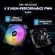 thumbnail image 5 of Funda para juegos Antec Flux M con 6 ventiladores y soporte de radiador de 360 mm, 5 of 9
