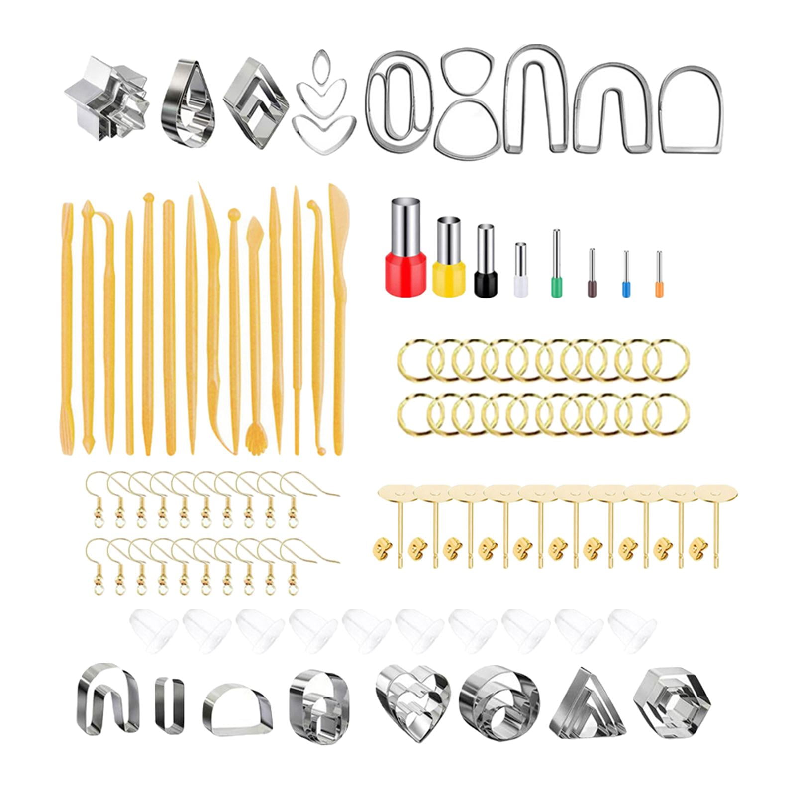 Bothyi - 36 Cortadores De Pendientes De Arcilla Con Pendientes Y Ganchos Para Tallar