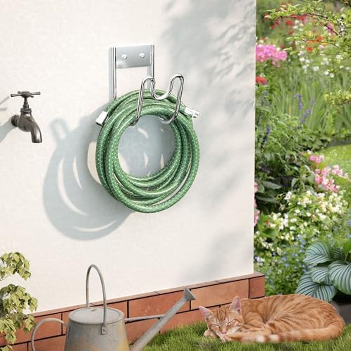 Soporte Manguera Jardan Josmimic Acero Inoxidable Ss304 20kg