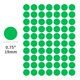 thumbnail image 2 of Etiquetas circulares verdes Ouzoustate 1,9 cm – 1400 piezas, 2 of 7