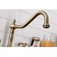 thumbnail image 3 of Grifo de cocina Kingston Brass French Country con rociador de latón, 3 of 6