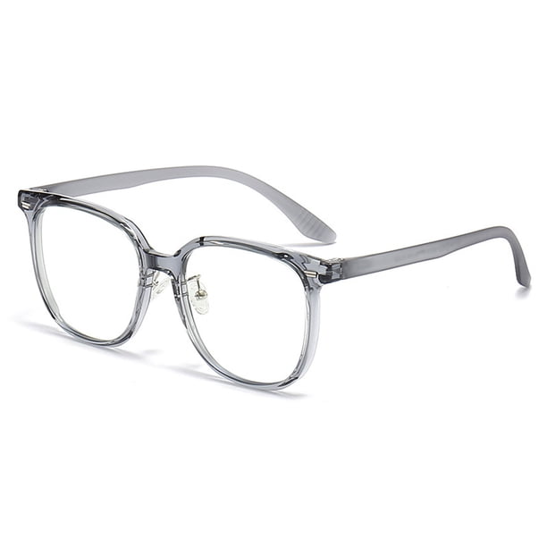 Gafas cuadradas de luz azul para hombres y mujeres, gafas para computadora con bloqueo UV, gafas con lentes transparentes
