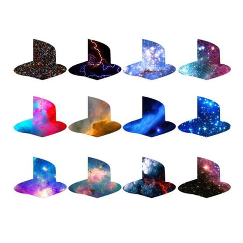 Genérico - Compatible Con Playstation 5 Disc/Digital Edition Console Skin Decal Sticker - 2-Pack Vinyl Protective Film For Ps5-Multicolor-04