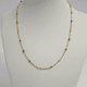thumbnail image 3 of Collar gemas de colores, oro amarillo italiano, 3 of 3