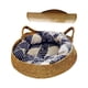 thumbnail image 5 of Cesta para cama para gatos, rascador para gatos, cama para perros, protector de muebles, salón para gatos, nido de verano, casa para gatos, gatos gran , Almohada Azul 38x Almohada Azul 38x13cm, 5 of 5