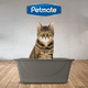 thumbnail image 3 of Arenero Para Gato Jumbo Petmate Mascotas Sanitario Higiene Color Gris, 3 of 3