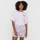 thumbnail image 3 of Pijama Mujer Corto Oversize Vuelos Lila Pandas Corona, 3 of 5