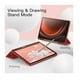 thumbnail image 3 of Funda smart cover para tablet Samsung S9 Fe Plus 12.4" - Rojo, 3 of 3