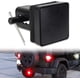 thumbnail image 1 of Cubierta de enganche de remolque para camión de 2 pulgadas con lente ahumada y 15 luces de freno LED, 1 of 7