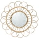 thumbnail image 4 of Espejo Redondo De Ratán Para Maquillaje, Espejo Para Colgar En La Pared, Decoración Artística Innovadora, Vestidor, 4 of 5