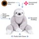 thumbnail image 2 of Peluche de perezoso gigante Vermont Teddy Bear 122 cm, 2 of 6