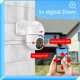 thumbnail image 3 of Cámara de seguridad Hiseeu 2K 3MP PTZ Outdoor WiFi con seguimiento automático, 3 of 7