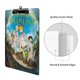 thumbnail image 3 of The Promised Neverland Portapapeles de acrílico A4, tamaño carta estándar, carpeta con clip 31.8x 21.5CM para estudiantes, profesores y oficina, 3 of 6