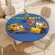 thumbnail image 4 of Stinky y Dirty-theme Fitted Round Tablecloths Elastic Edged Table Covers Waterproof Table Cloth for Kitchen Holiday Party Tables Decor 150cm, 4 of 6