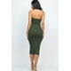 thumbnail image 2 of Vestido Tubo Ajustado Camello L, 2 of 5