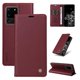 thumbnail image 4 of Funda Billetera de Cuero para Samsung Galaxy S20 Ultra con Tarjetero y Soporte - Tapa Magnética Rojo, 4 of 6