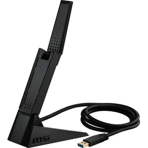 Adaptador Usb Wifi 6E Msi Axe5400 De Hasta 5400 Mbps Para Windows