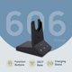 thumbnail image 2 of Auriculares Yealink WH64 Teams Mono Inalámbricos DECT y Bluetooth, 2 of 9