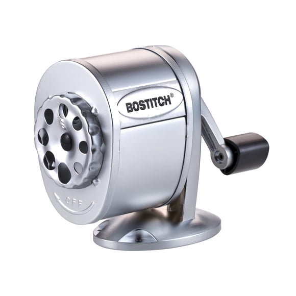 Sacapuntas manual de metal Bostitch MPS1-CH, color plateado