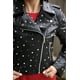 thumbnail image 3 of Chaqueta Biker Negra Brillante - MM SHOP, 3 of 3
