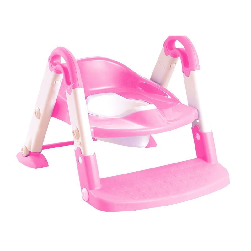 Bebeglo - Bacinica Y Asiento Para Baño Regulable Rosado