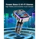 thumbnail image 3 of Transmisor FM LENCENT Bluetooth 5.3 Adaptador de coche con cargador de 48 W, 3 of 8