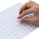 thumbnail image 1 of Topes adhesivos transparentes para puertas de gabinete covercorner, 250 piezas, 12,7 mm, 1 of 6