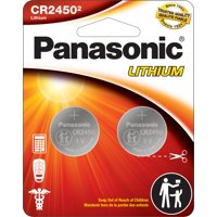 Batería Panasonic Cr2450 De 3,0 V, Pila De Litio Tipo Moneda, Paquete De 2