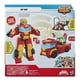 thumbnail image 4 of Robot de juguete Transformers Playskool Heroes Rescue Bots Academy Hot Shot, 4 of 9