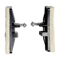 Magideal - Pastillas De Freno Para Bicicleta Estática, Piezas De Freno Para Ciclismo Indoor, Accesorios De Fácil Instalación, Piezas De Bicicleta Estática Para G