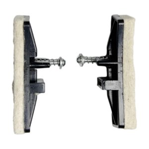 Magideal - Pastillas De Freno Para Bicicleta Estática, Piezas De Freno Para Ciclismo Indoor, Accesorios De Fácil Instalación, Piezas De Bicicleta Estática Para G