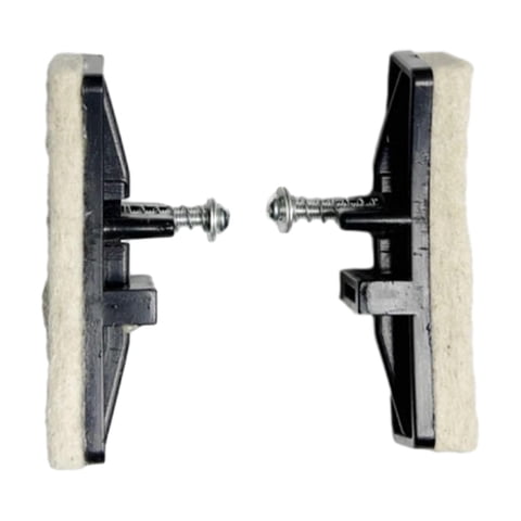 Magideal - Pastillas De Freno Para Bicicleta Estática, Piezas De Freno Para Ciclismo Indoor, Accesorios De Fácil Instalación, Piezas De Bicicleta Estática Para G