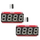 thumbnail image 1 of 2Pcs 0.56in Módulo De Pantalla LED 4 Dígitos 7 Segmentos HT16K33 I2C Electrónico, 1 of 6