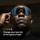 thumbnail image 3 of Gafas de Sol CHAMELO Music Shield Gen 2 con Audio de Oreja Abierta, 3 of 9
