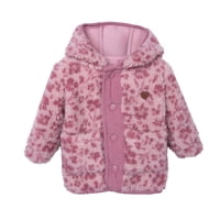 Pillin - Polerón Bebé Niña Chiporro Con Broches Rosado