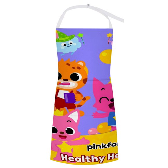 Delantal Pinkfong Temático de Cocina 70x84 cm