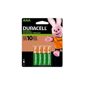 Pack 4 Pilas Aaa Recargables De 850Mah Duracell