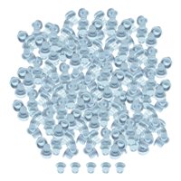 Bothyi - 500 Uds. De Parachoques De Vástago De Goma, Tornillos, Tapones Para Agujeros, Almohadillas Para Muebles De Puerta, Exteriores, 5Mm