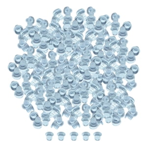 Bothyi - 500 Uds. De Parachoques De Vástago De Goma, Tornillos, Tapones Para Agujeros, Almohadillas Para Muebles De Puerta, Exteriores, 5Mm