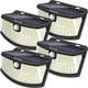 thumbnail image 1 of Luces solares con sensor de movimiento Aootek 120 LED IP65 a prueba de agua, 1 of 6
