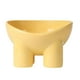 thumbnail image 1 of Tazón De Comida Para Gatos Alimentador De Platos Para Mascotas Contenedor De Comida Antideslizante Pet Spine Amarillo, 1 of 1