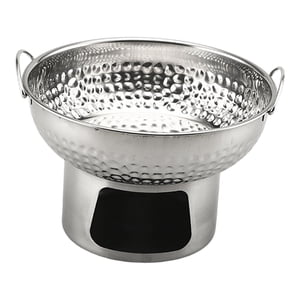 Bothyi - Olla Caliente Tailandesa Tom Yum De 7 Pulgadas, Resistente, Portátil Y Plateada, Para Fiestas Y Eventos Al Aire Libre