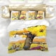 thumbnail image 5 of Calvin y Hobbes Conjunto de sábanas temático, trío de piezas, cómodo y amigable con la piel, diseño único, regalo de decoración para el hogar para familiares, amigos y fans,135cm *200cm, 5 of 6