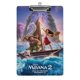 thumbnail image 1 of Moana 2 Portapapeles de acrílico A4, tamaño carta estándar, carpeta con clip 31.8x 21.5CM para estudiantes, profesores y oficina, 1 of 6