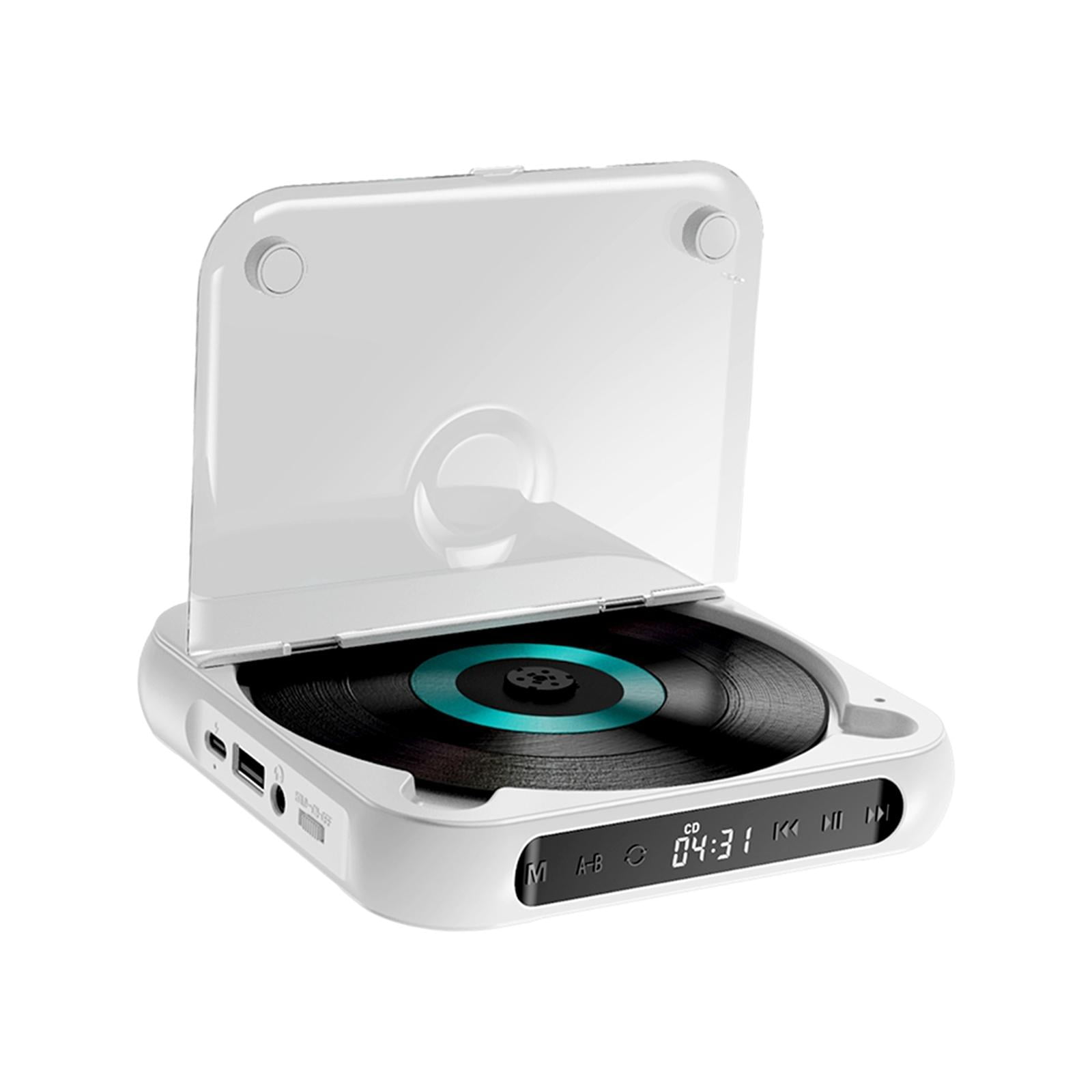 Bothyi - Inicio Reproductor De Cd Reproductor De Música De Audio Compacto Para Amigos Estudiantes De Idiomas Niños Blanco