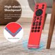 thumbnail image 4 of Funda de Silicona JCMOYUTY para Control Remoto TCL RC813A RC923A Roja, 4 of 6