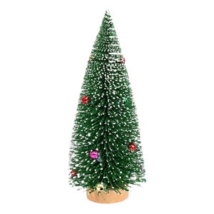 Bothyi - Árbol De Navidad Artificial De Mesa, Árbol De Navidad De Escritorio Para Fiesta, Festival, Bar, Verde, 15 Cm